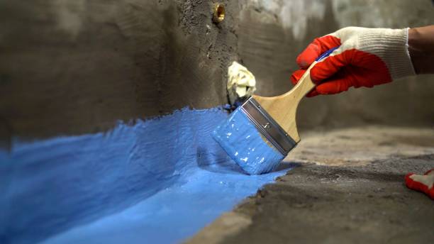 SJ Waterproofing Pros commercial waterproofing team near Bloomingdale, MI